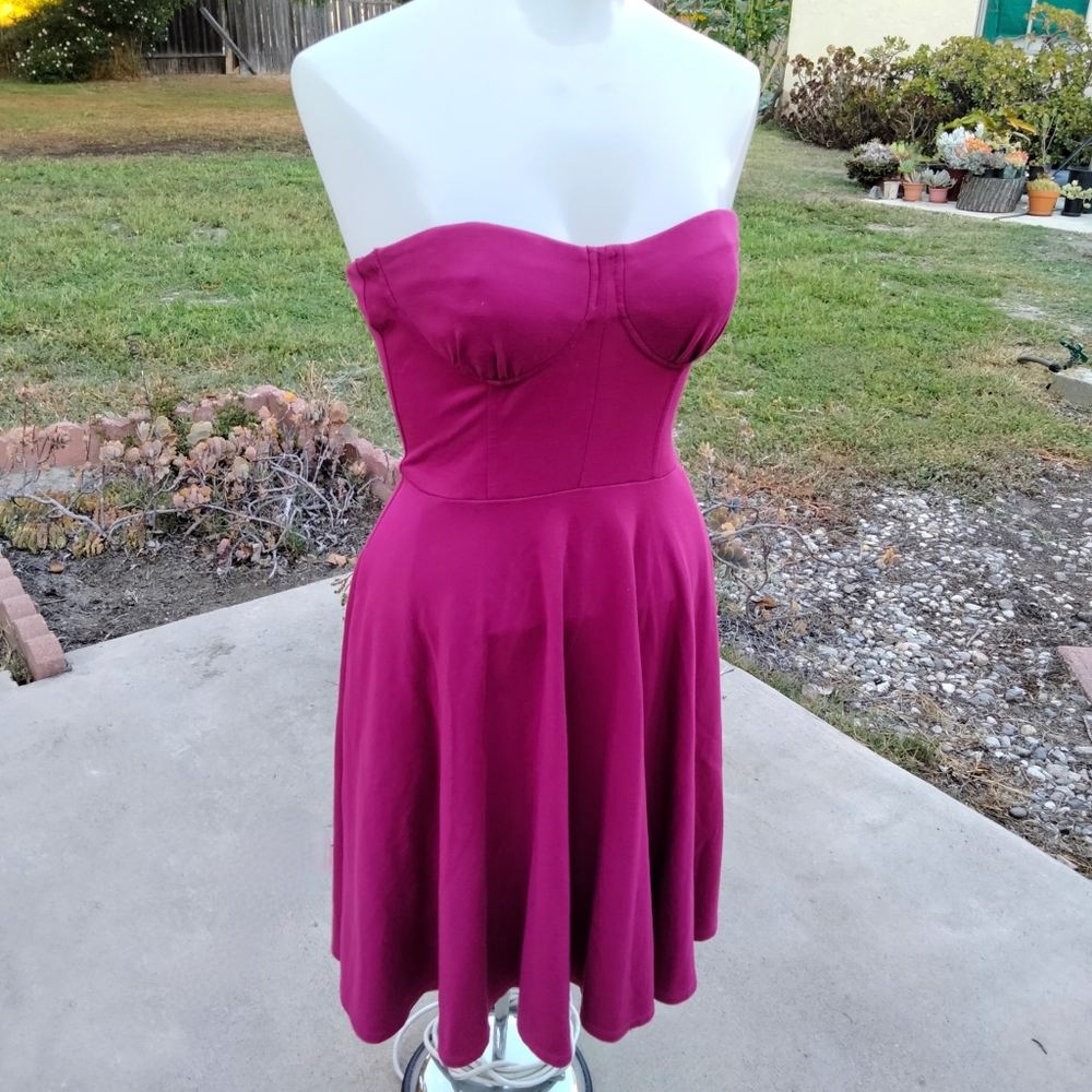 Bebe Fuchsia Minidress With Pockets - image 7